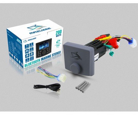 AQUA MARINE - 200W Bluetooth Marine Stereo